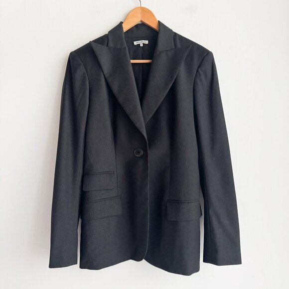 Arthur Mendonca Black Classic 2 Button Blazer 8 - Picture 1 of 8